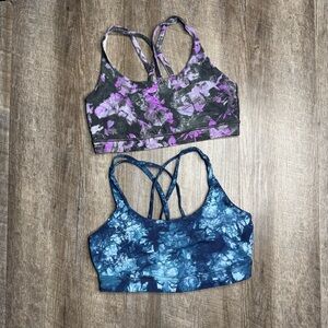 lululemon Bundle of 2 Energy Bras Size 10